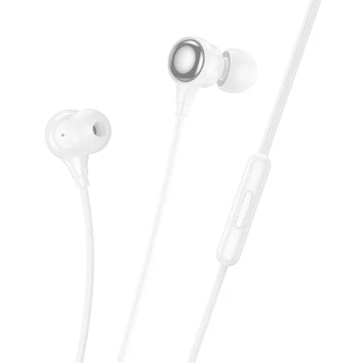 Handsfree 3.5mm Hoco M116, Fehér - 2
