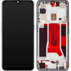 LCD kijelző modul Oppo Find X2 Lite / Reno3 5G-hez, Holdfény Fekete