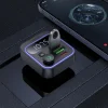 Bluetooth FM Transmitter és Autós Töltő Hoco E85, 2 x USB-A - 1 x USB-C, Fekete thumbnail