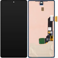 LCD kijelző modul Google Pixel 7a-hoz, keret nélkül, fekete,