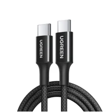 USB-C to USB-C Kábel UGREEN L502, 100W, 5A, 1m, Fekete