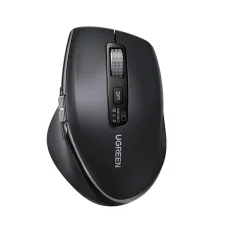 Vezeték nélküli egér UGREEN M751, 5000DPI, BT / Wi-Fi, fekete