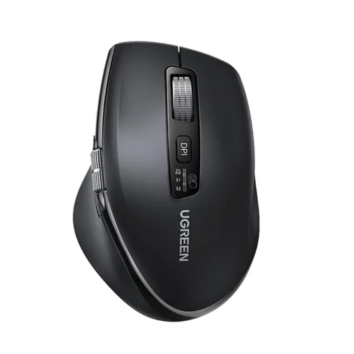 Vezeték nélküli egér UGREEN M751, 5000DPI, BT / Wi-Fi, fekete - 1
