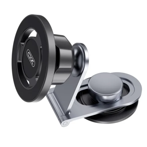 Mágneses Autós Telefontartó XO DESIGN C147, Univerzális, Szürke - 2