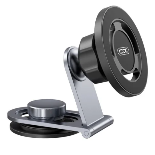 Mágneses Autós Telefontartó XO DESIGN C147, Univerzális, Szürke - 3