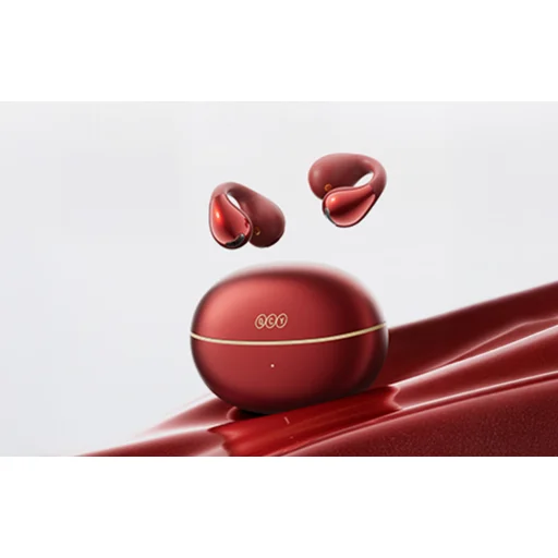 QCY Crossky Clip C30 fülhallgató (piros) - 7