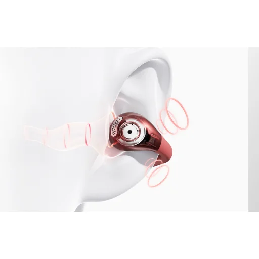 QCY Crossky Clip C30 fülhallgató (piros) - 9