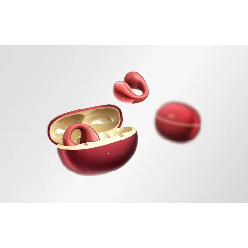 QCY Crossky Clip C30 fülhallgató (piros) - 10