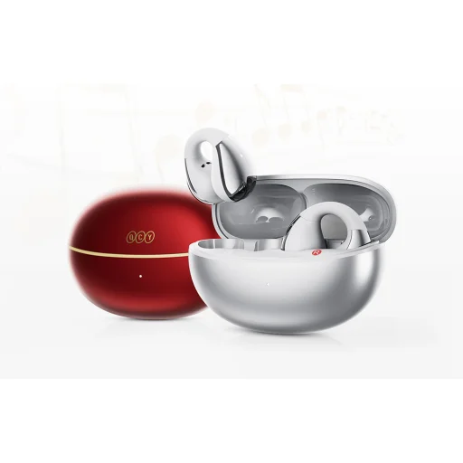 QCY Crossky Clip C30 fülhallgató (piros) - 14