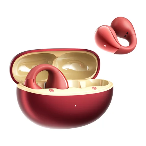 QCY Crossky Clip C30 fülhallgató (piros) - 4