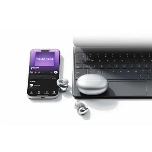 QCY Crossky Clip C30 fülhallgató (fekete) - 13