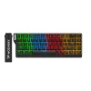Wozinsky WKGP-1165 Mechanikus Gaming Billentyűzet RGB Háttérvilágítással - Fekete thumbnail