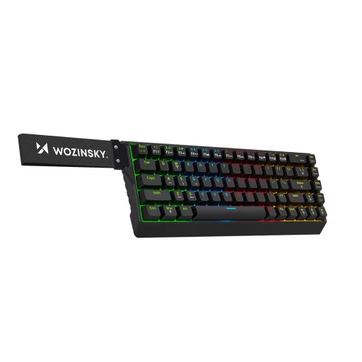 Wozinsky WKGP-1165 Mechanikus Gaming Billentyűzet RGB Háttérvilágítással - Fekete - 1