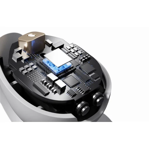 QCY Crossky Clip C30 fejhallgató (fehér), - 8