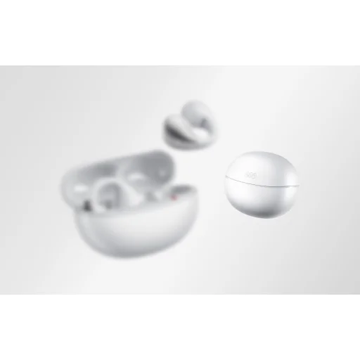 QCY Crossky Clip C30 fejhallgató (fehér), - 12