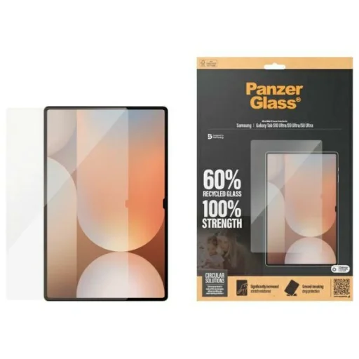 Samsung Galaxy Tab S8 Ultra/S9 Ultra/S10 Ultra üvegfólia PanzerGlass Ultra-Wide Fit képernyővédelem 7380 - 1
