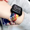Apple Watch 1/2/3/4/5/6/7/8/9/10/SE/SE 2/Ultra/Ultra 2 (42/44/45/46/49mm) Techsuit - Watchband (W032) - Fekete. - 5
