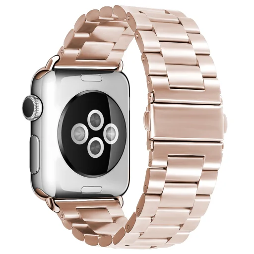 Apple Watch szíj - Techsuit (W036) - 1/2/3/4/5/6/7/8/9/10/SE/SE 2/Ultra/Ultra 2 (42/44/45/46/49mm) - Pink. - 2
