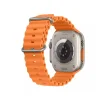 Apple Watch 1/2/3/4/5/6/7/8/9/10/SE/SE 2/Ultra/Ultra 2 (42/44/45/46/49mm) Orange Techsuit Watchband (W038) thumbnail