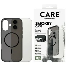 CARE by PanzerGlass Flagship Urban Explorer fliptok MagSafe iPhone 17 - Fekete tok