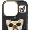 iPhone 16 Pro Max Nimmy Glasses Cool Dog MagSafe fekete tok - 7