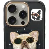 iPhone 16 Pro Max Nimmy Glasses Cool Dog MagSafe fekete tok - 2
