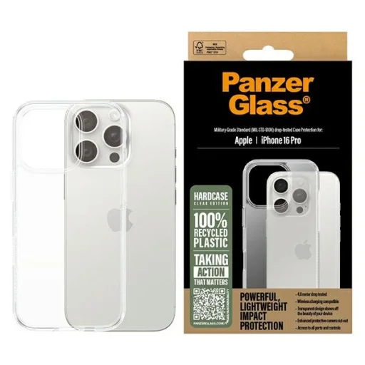 iPhone 16 Pro PanzerGlass HardCase tok 6.3" átlátszó 1288 - 1