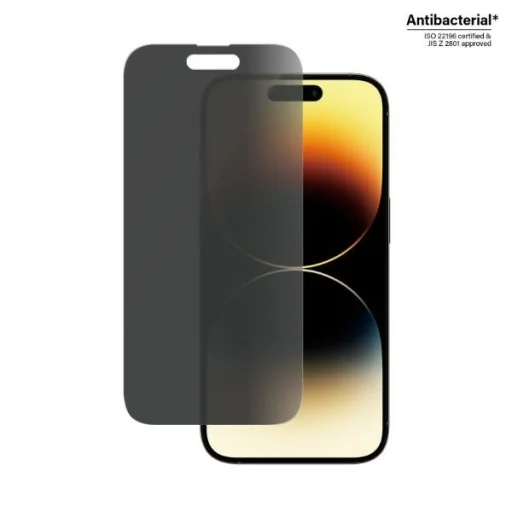 iPhone 14 Pro PanzerGlass Classic Fit Privacy üvegfólia, - 2