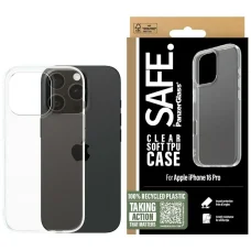 iPhone 16 Pro Case SAFE by PanzerGlass TPU tok áttetsző