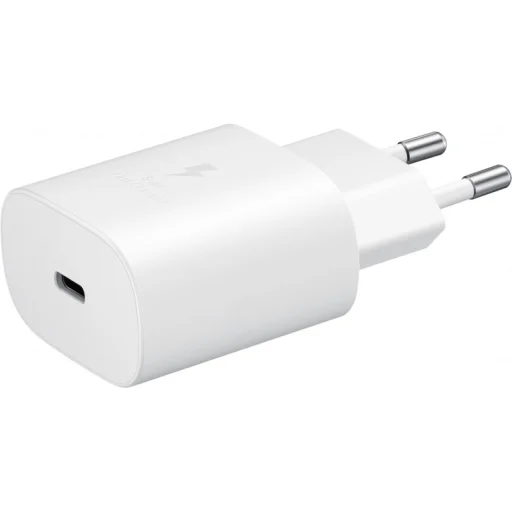 Fali töltő Samsung EP-TA800W + DA705BWE, 25W, 3A, 1 x USB-C, USB-C kábel, Fehér GP-PTU021SOAWQ - 2