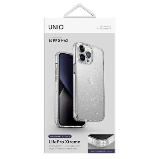 iPhone 14 Pro Max UNIQ etui LifePro Xtreme tok tinsel lucent - 7