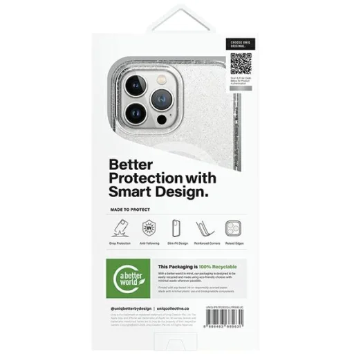 iPhone 15 Pro Max 6.7" UNIQ LifePro Xtreme Magclick Charging áttetsző tok - 7