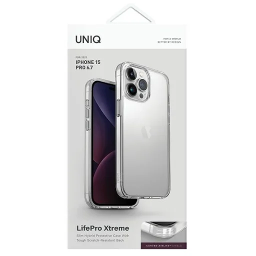 iPhone 15 Pro Max UNIQ LifePro Xtreme kristálytiszta tok - 2