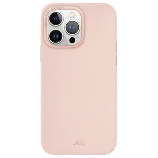 iPhone 15 Pro Max UNIQ Lino Hue Magclick Charging tok blush rózsaszín - 1