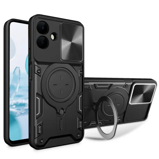 Samsung Galaxy A07 4G Black Techsuit CamGuard Pro tok - 1