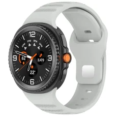 Samsung Galaxy Watch8 40mm/Watch8 44mm/Watch8 Classic/Ultra 2 Szürke Techsuit Karóraszíj (W050)