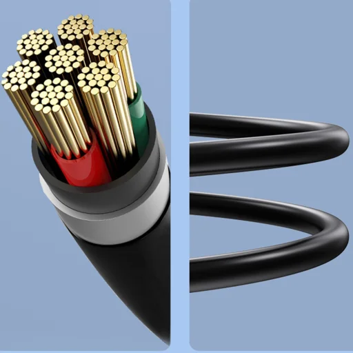 Yesido - Csatlakozóállomás 4 az 1-ben (HB12) - USB-ről 4x USB-re, Plug & Play, 480Mbps, 15cm - Szürke - 5