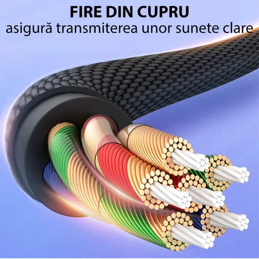 Yesido Type-C to Jack 3.5mm Fekete Audio Kábel Adapter (YAU19) - 4