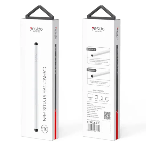 Android, iOS, Microsoft Fehér Yesido - Stylus Pen (ST01) - Alumínium Ötvözet - 7
