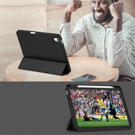  Techsuit - Flex háromrétű (ceruzatartóval) - iPad 10 (2022) 10,9 - Fekete tok - 5