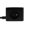 Huslog LED elosztó kocka fekete USB-A, USB-C portokkal thumbnail