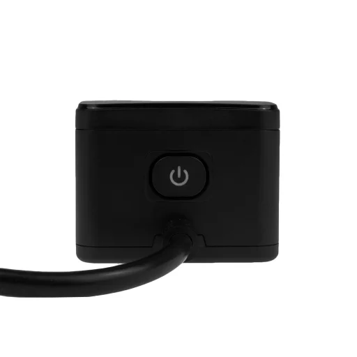 Huslog LED elosztó kocka fekete USB-A, USB-C portokkal - 8