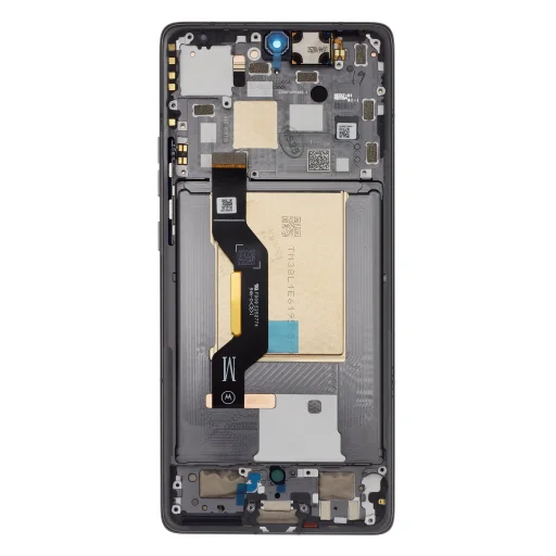 Motorola Edge 50 5G LCD kijelző + Érintőegység + Előlap Koala szürke (Service Pack), - 2