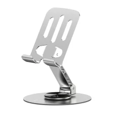 Telefon Tartó (LT-H01) Lito - Összecsukható, 360°-os forgatás, Egykezes működés, Univerzális, Csúszásmentes kialakítás - Szürke