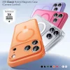 iPhone 17 Pro Frosted Orange ESR Classic Hybrid HaloLock tok thumbnail