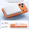 iPhone 17 Pro Frosted Orange ESR Classic Hybrid HaloLock tok thumbnail