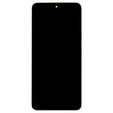LCD kijelző + Érintőegység + Előlap Xiaomi Redmi Note 14 Pro 5G Arany (szerviz csomag)
