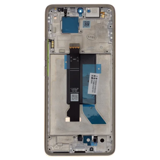 LCD kijelző + Érintőegység + Előlap Xiaomi Redmi Note 14 Pro 5G Arany (szerviz csomag) - 2