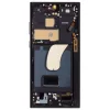LCD kijelző + Érintőegység + Előlap Samsung S918B Galaxy S23 Ultra Phantom Black thumbnail