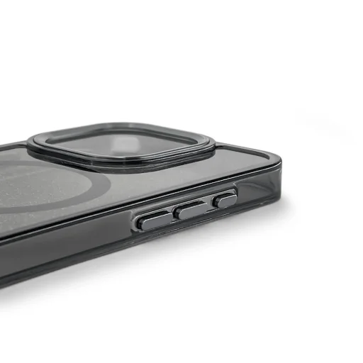 Glitter tok MagSafe kompatibilis iPhone 17 - Fekete tok - 3